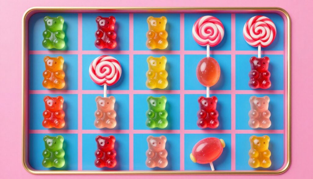 &Tau;&omicron; &pi;&alpha;&iota;&chi;&nu;ί&delta;&iota; Sugar Rush &mu;&epsilon; &pi;&omicron;&lambda;ύ&chi;&rho;&omega;&mu;&alpha; &gamma;&lambda;&upsilon;&kappa;ά &kappa;&alpha;&iota; &kappa;&alpha;&rho;&alpha;&mu;έ&lambda;&epsilon;&sigmaf; &sigma;&epsilon; &phi;&omega;&tau;&epsilon;&iota;&nu;ό &phi;ό&nu;&tau;&omicron;